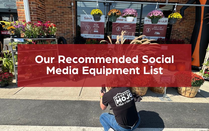 Our Recommended Social Media Equipment List