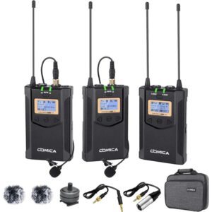 picture of wireless microphone kit for video shoots