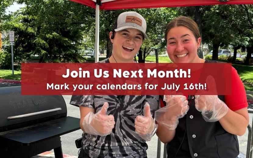 Join us hardware story employees grilling