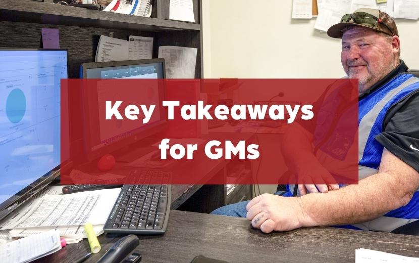 KT's for GMs Simple hardware GM sitting at their desk