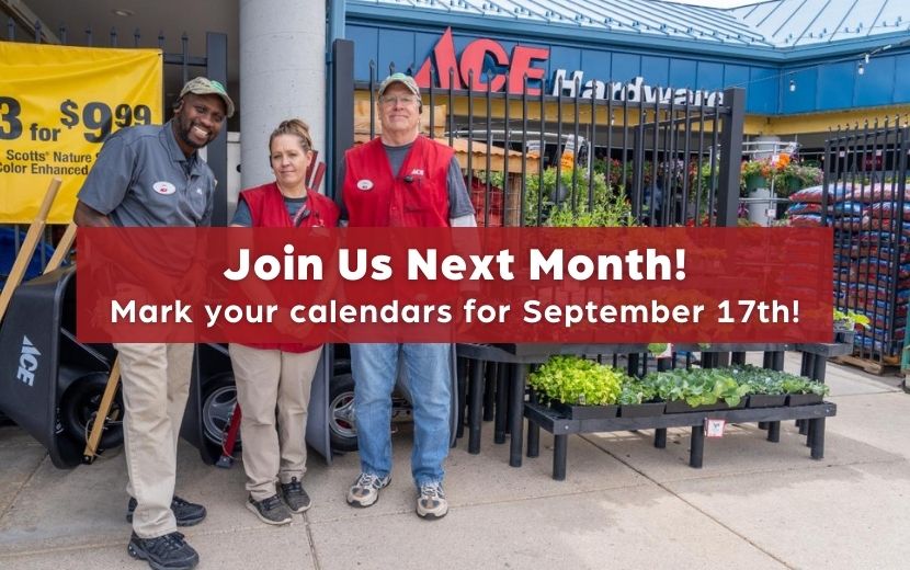 Join us Next Month