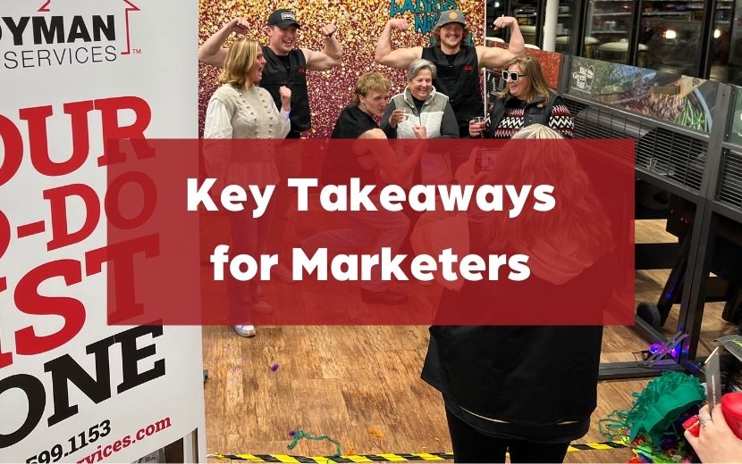 KT's for Marketers Simple (2) hardware store team having fun at an event