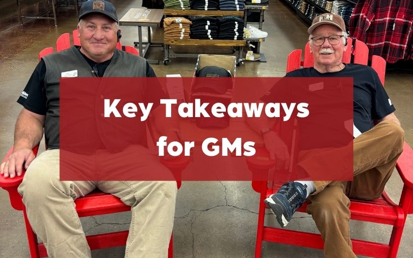 takeaways for general managers