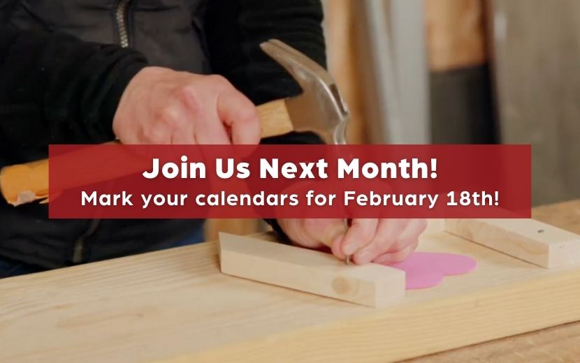 join us at February's mastermind