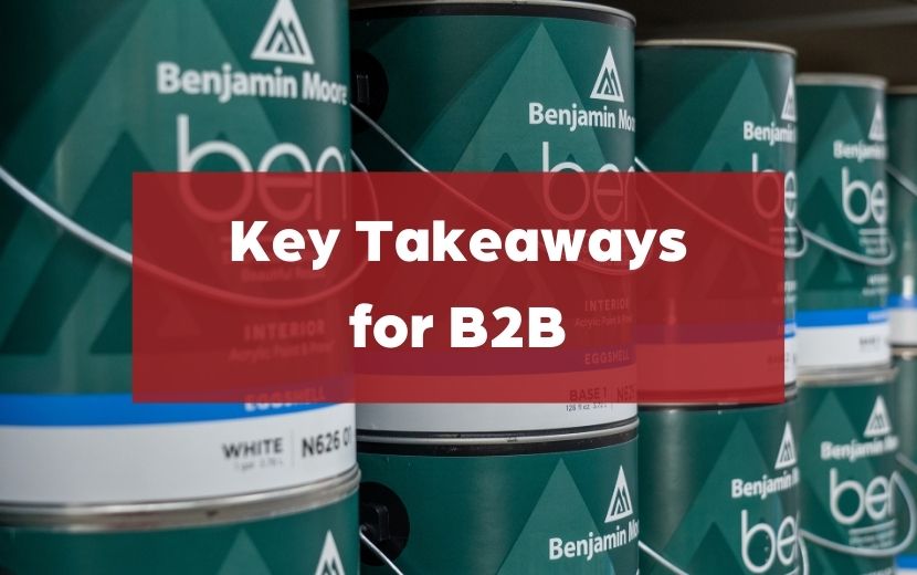 b2b takeaways