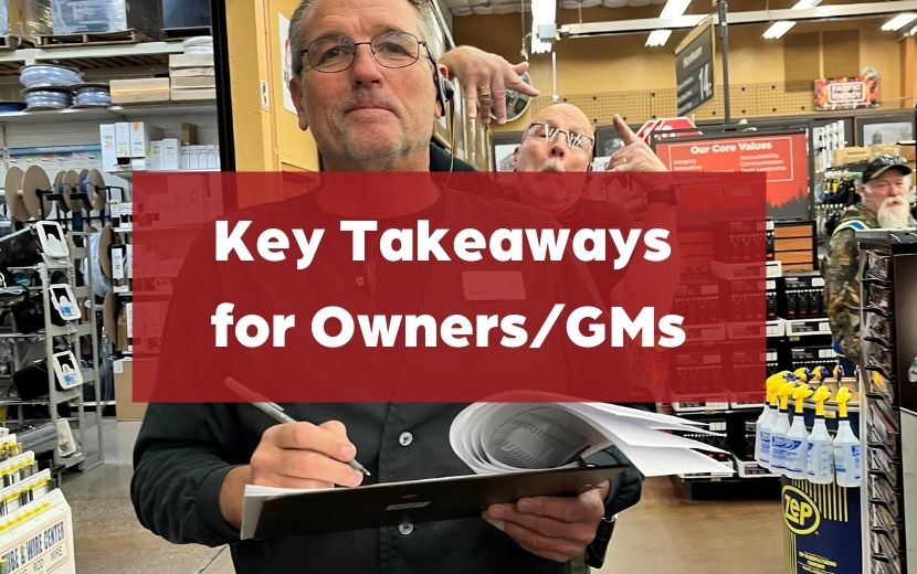 takeaways for owners & general managers