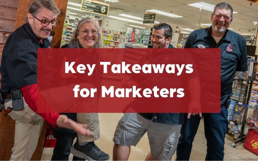 takeaways for marketers