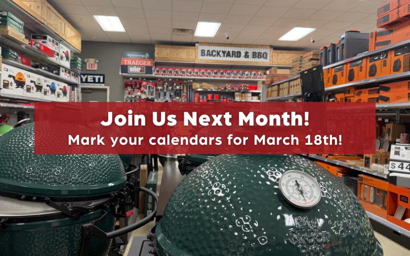 join us at February's mastermind