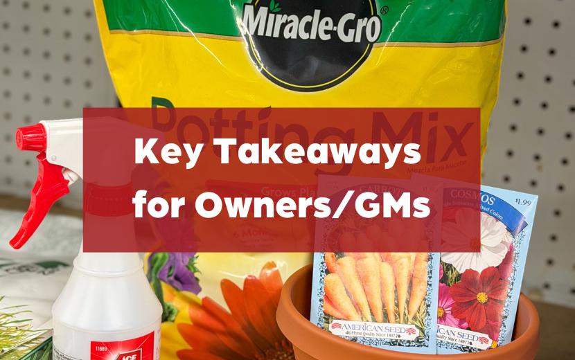 takeaways for owners & general managers