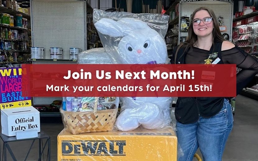 April mastermind teaser featuring an easter-themed giveaway