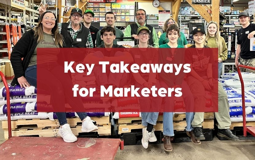 key takeaways for marketers