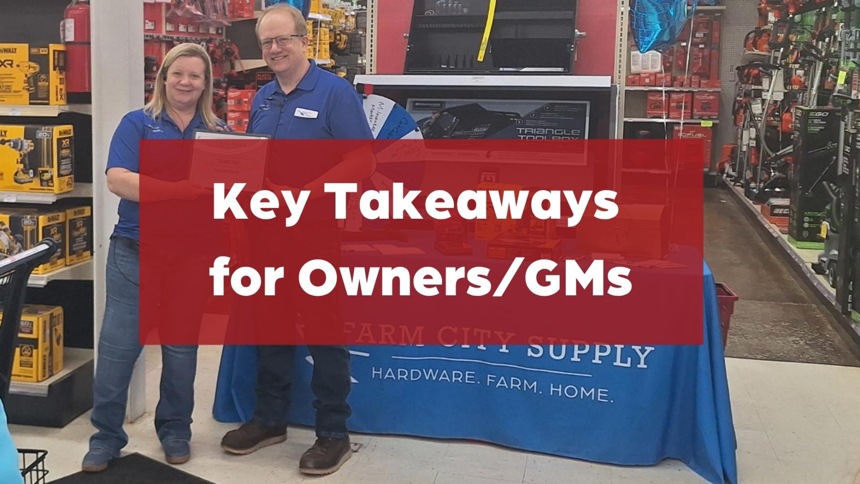 owner, general manager takeaways for hardware innovators
