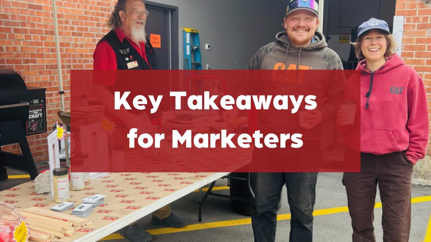 Marketing takeaways for hardware innovators