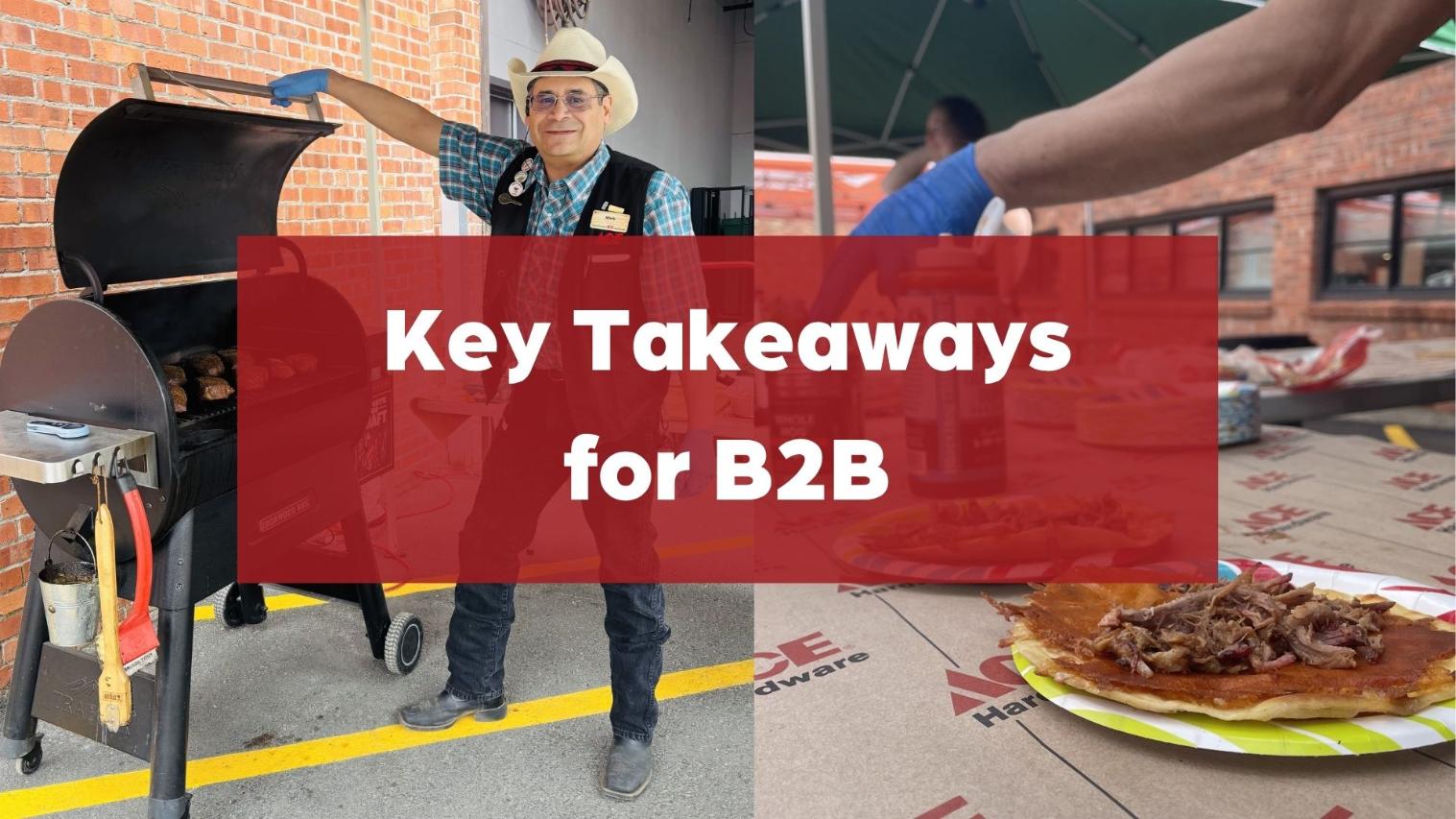 business to business, b2b, takeaways for hardware innovators